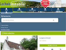 Tablet Screenshot of lochoisimmo.com